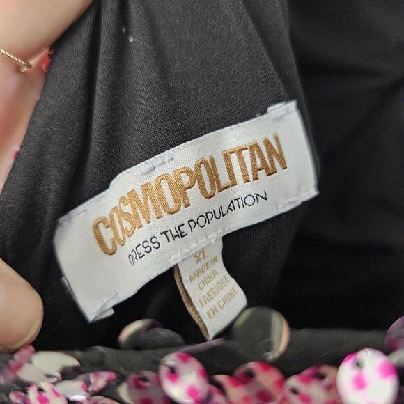 Cosmopolitan dress Dress the population dress runs small Sparkle Cocktail Club - Picture 3 of 10